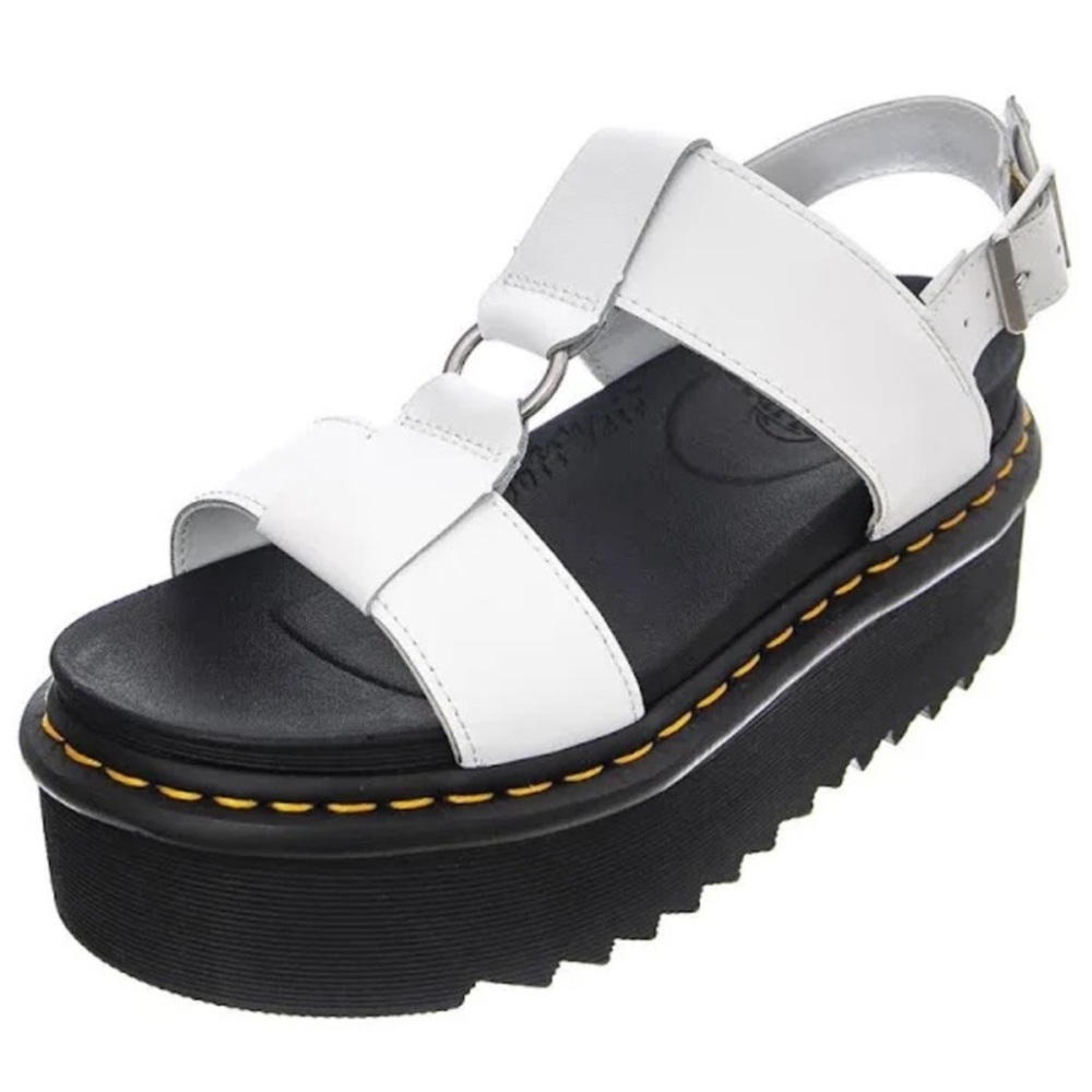 Dr Martens Francis Leather Platform Sandals